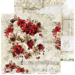 Craft O'Clock - Papirpakke 30x30 - Spirit Of Christmas - CC-C87-SCS-00