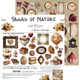 Craft O'Clock - Extras Set - Shades Of Nature - Mix - CC-C88-SON-13