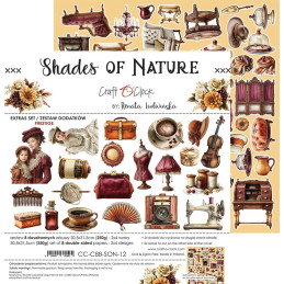 Craft O'Clock - Extras Set - Shades Of Nature - Mix - CC-C88-SON-13