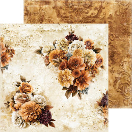 Craft O'Clock - Papirpakke 15x15 - Shades Of Nature - CC-C88-SON-10
