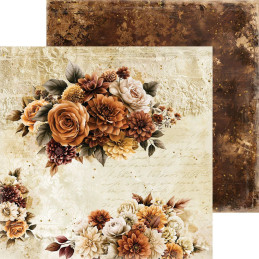 Craft O'Clock - Papirpakke 15x15 - Shades Of Nature - CC-C88-SON-10