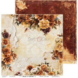 Craft O'Clock - Papirpakke 30x30 - Shades Of Nature - CC-C88-SON-00