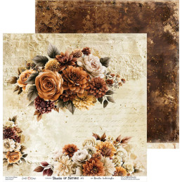 Craft O'Clock - Papirpakke 30x30 - Shades Of Nature - CC-C88-SON-00
