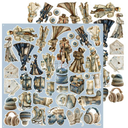Craft O'Clock - Extras Set - Snow Games - Mix - CC-F44-SWG-13