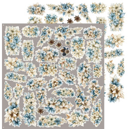 Craft O'Clock - Extras Set - Snow Games - Flowers - CC-F44-SWG-14