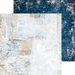 Craft O'Clock - Papirpakke 20x20 - Snow Games - Mix - CC-F44-SWG-09