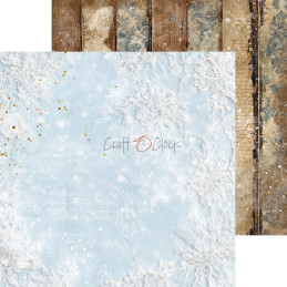 Craft O'Clock - Papirpakke 20x20 - Snow Games - Mix - CC-F44-SWG-09