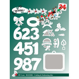 By Lene - Christmas Numbers - BLD1884