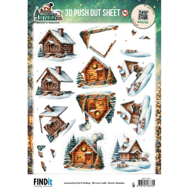 Pushout - Berries Beauties - Good Old Christmas - Houses - SB11166