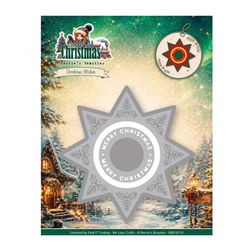 Berries Beauties - Good Old Christmas - Christmas Wishes - BBD10133