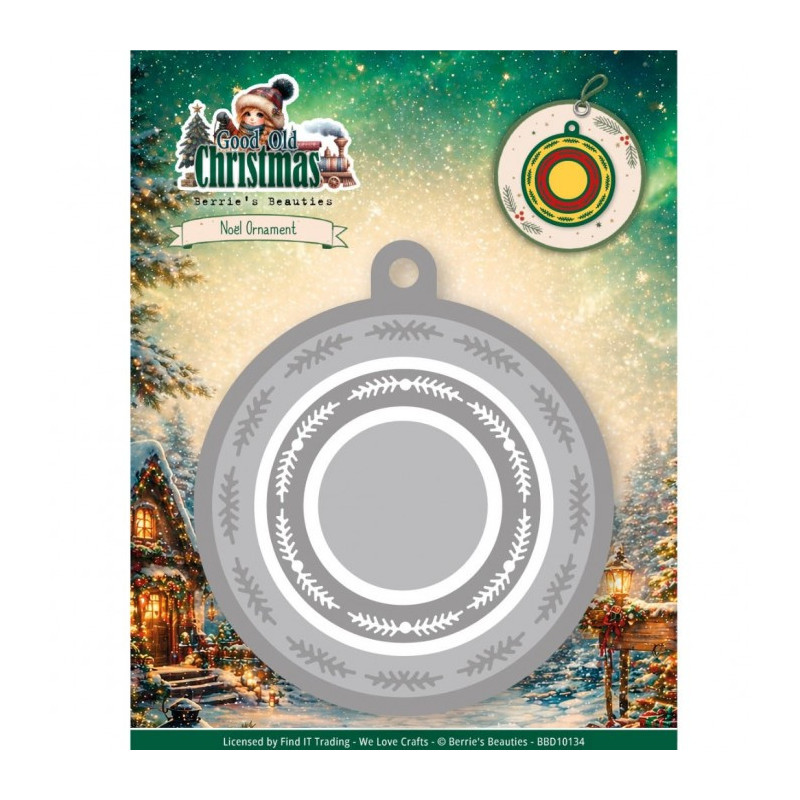 Berries Beauties - Good Old Christmas - Noel Ornament - BBD10134
