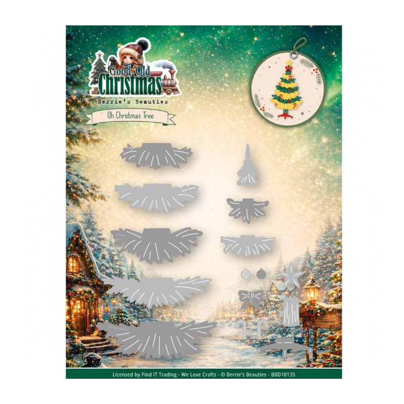 Berries Beauties - Good Old Christmas - Oh Christmas Tree - BBD10135