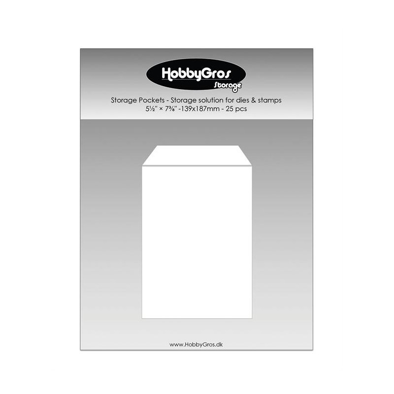 HobbyGros Storage - Storage Pockets - Storage Solution For Dies & Stamps - SS146