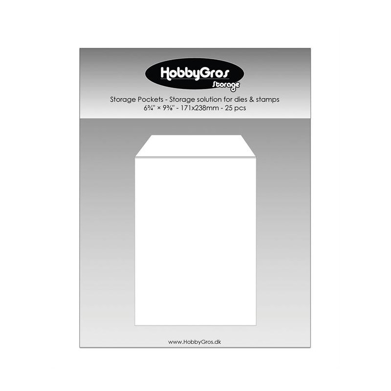 HobbyGros Storage - Storage Pockets - Storage Solution For Dies & Stamps - SS147