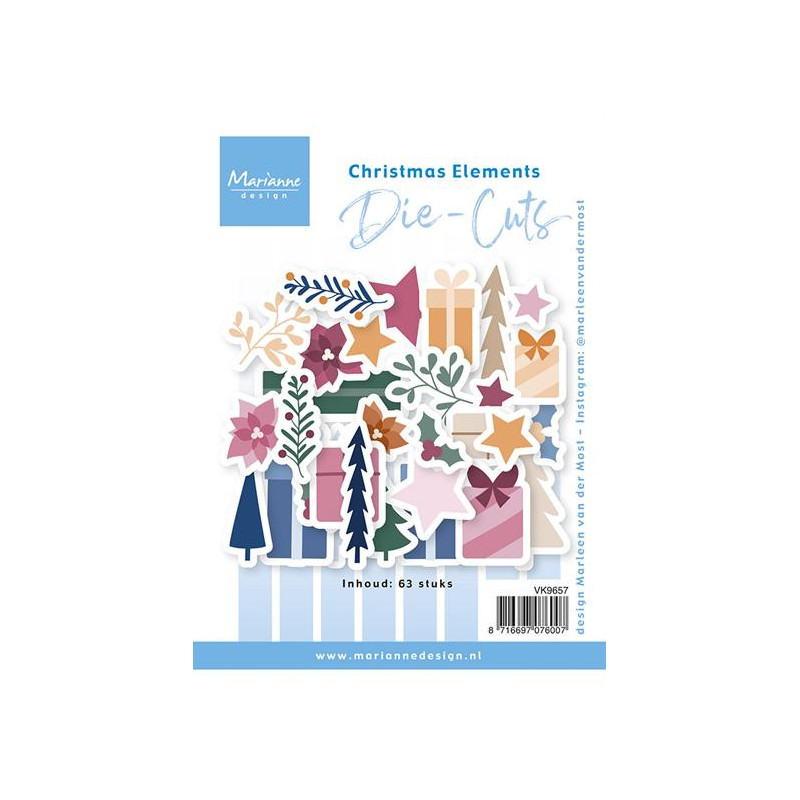 Marianne Design - Die-Cuts - Christmas Elements - VK9657