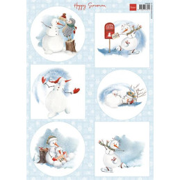 Marianne Design - Happy Snowmen - VK9658
