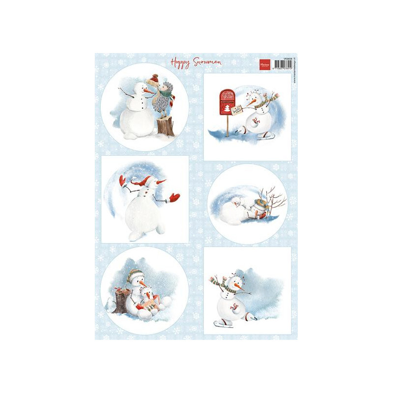 Marianne Design - Happy Snowmen - VK9658
