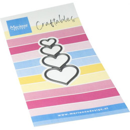 Marianne Design - Craftables - Mini's Hearts - CR1751