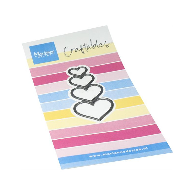 Marianne Design - Craftables - Mini's Hearts - CR1751