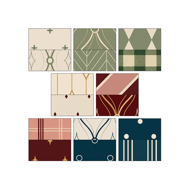 Design5 - Papirpakke A5 - VelvetChristmas - D502134P