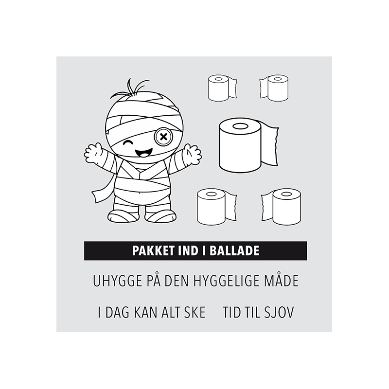 Design5 - Stempel - Pakket Ind I Ballade Kalle - D500255C