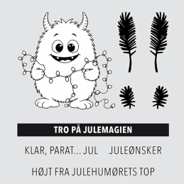 Design5 - Stempel - Tro På Julemagien Maxie - D500256C