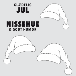 Design5 - Stempel - Nissehue Og Godt Humør - D500258C