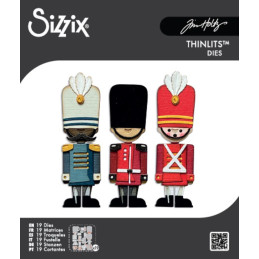 Sizzix - Tim Holtz - Thinlits Die - Harvey Colorize - 666066