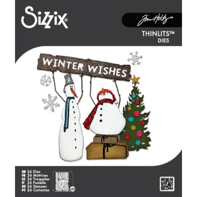 Sizzix - Tim Holtz - Thinlits Die - Twig & Stump - 666072