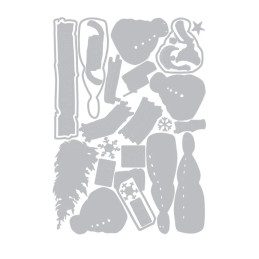 Sizzix - Tim Holtz - Thinlits Die - Twig & Stump - 666072