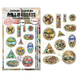 AALL And Create - Stamp Set A6 - Dispatch Transit - Royal Dispatch Series - AALL-TP-1444