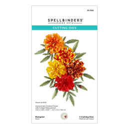 Spellbinders - The Cottage Garden - Marigold - S3-590