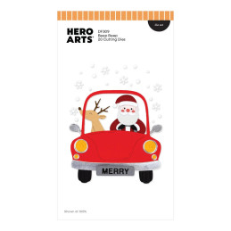 Hero Arts - Whimsical Wheels - Beep Beep - DF309