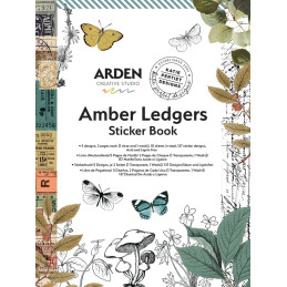 Arden Creative Studio - Sticker Book - Amber Ledgers - ACSSB0003