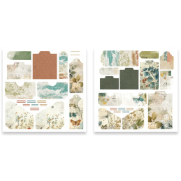 Arden Creative Studio - Ephemera Pack - Amber Ledgers - Journalmakers - ACSEP0017