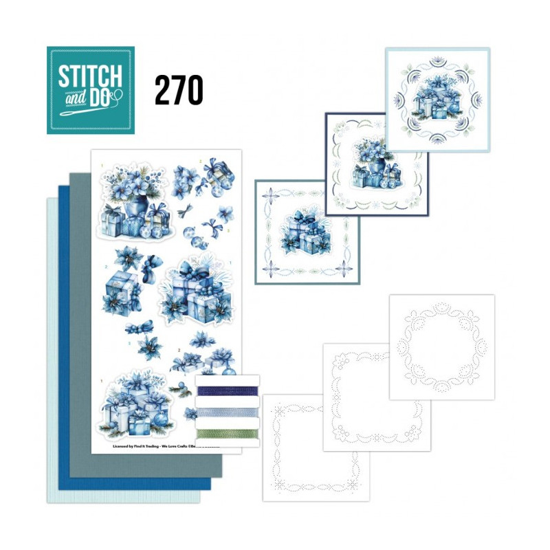 Stitch And Do 270 - Blue Christmas