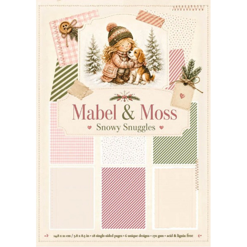 Mabel And Moss - Paperpack - Snow Snuggles - MMPP10001