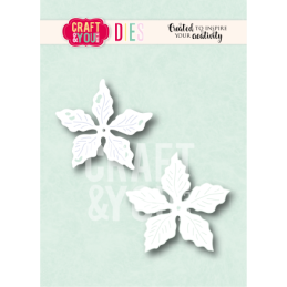 Craft & You - Poinsettia 2 - CW429