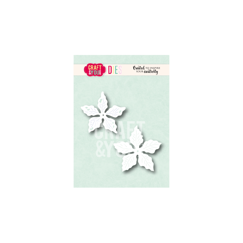 Craft & You - Poinsettia 2 - CW429