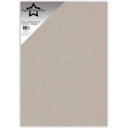 Paper Favourites - Grey Chipboard A4 - PFSS921