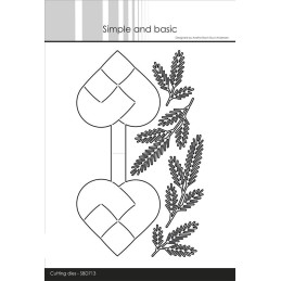 Simple And Basic - Christmas Heart - SBD713