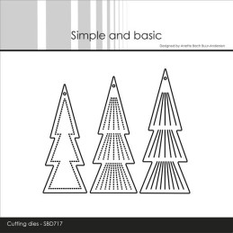 Simple And Basic - Christmas Tree Ornaments - SBD717