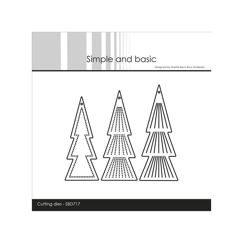 Simple And Basic - Christmas Tree Ornaments - SBD717