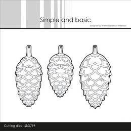 Simple And Basic - Pinecones Solid - SBD719