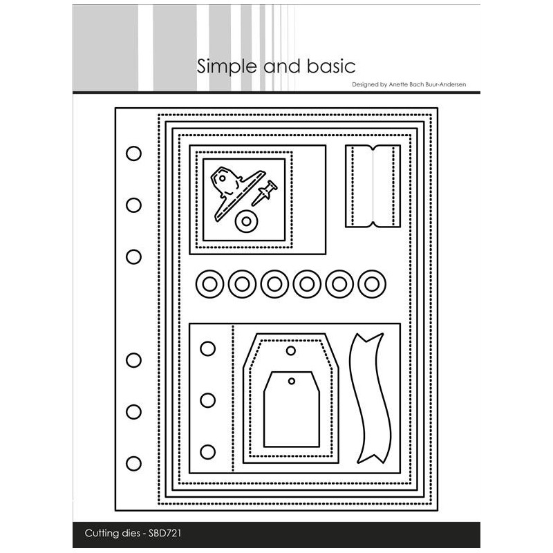 Simple And Basic - Album/Journal/Planner 1 - SBD721