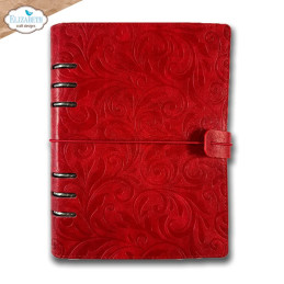 Elizabeth Craft Designs - Everyday Memories - Memory Binder - Festive Red Embossed
