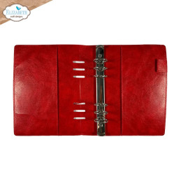 Elizabeth Craft Designs - Everyday Memories - Memory Binder - Festive Red Embossed