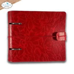 Elizabeth Craft Designs - Everyday Memories - Memory Binder Square Page - Festive Red Embossed