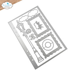 Elizabeth Craft Designs - Everyday Memories - Wavy Page & Lamppost