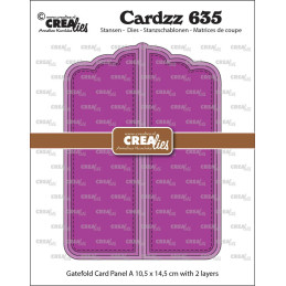 CREAlies - Cardzz - Gatefold Card Panel A - CLCZ635